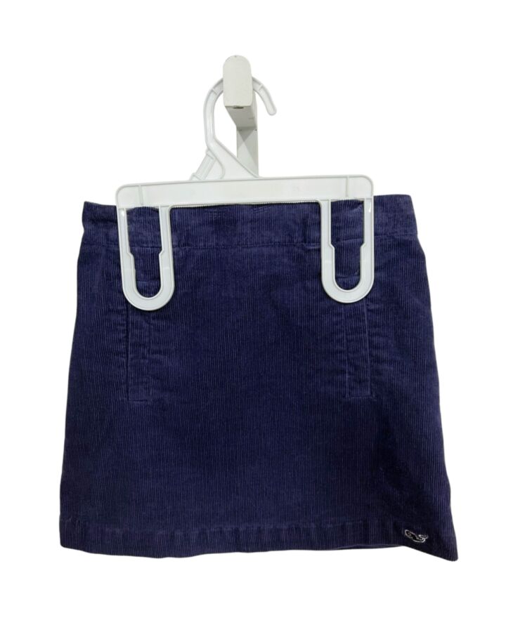 VINEYARD VINES  BLUE CORDUROY   SKIRT