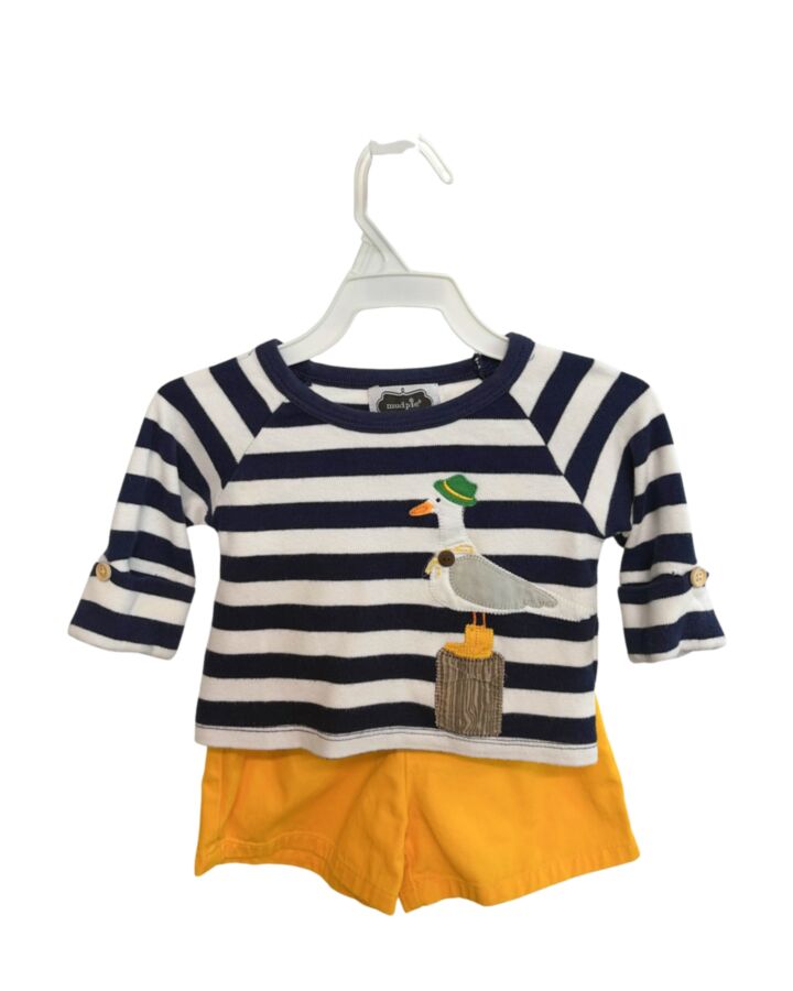 MUD PIE  BLUE  STRIPED  2-PIECE OUTFIT