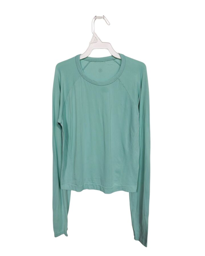 ATHLETA GIRL  AQUA    KNIT LS SHIRT