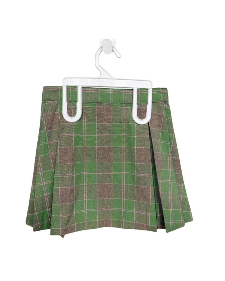 THE BEAUFORT BONNET COMPANY  GREEN  PLAID  SKIRT