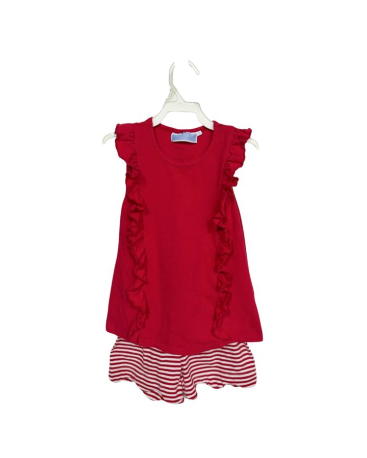 TROTTER ST.  RED  STRIPED  2-PIECE OUTFIT