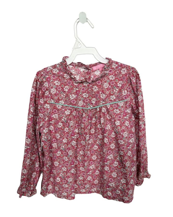 BISBY BY LITTLE ENGLISH  PINK  FLORAL  SHIRT-LS