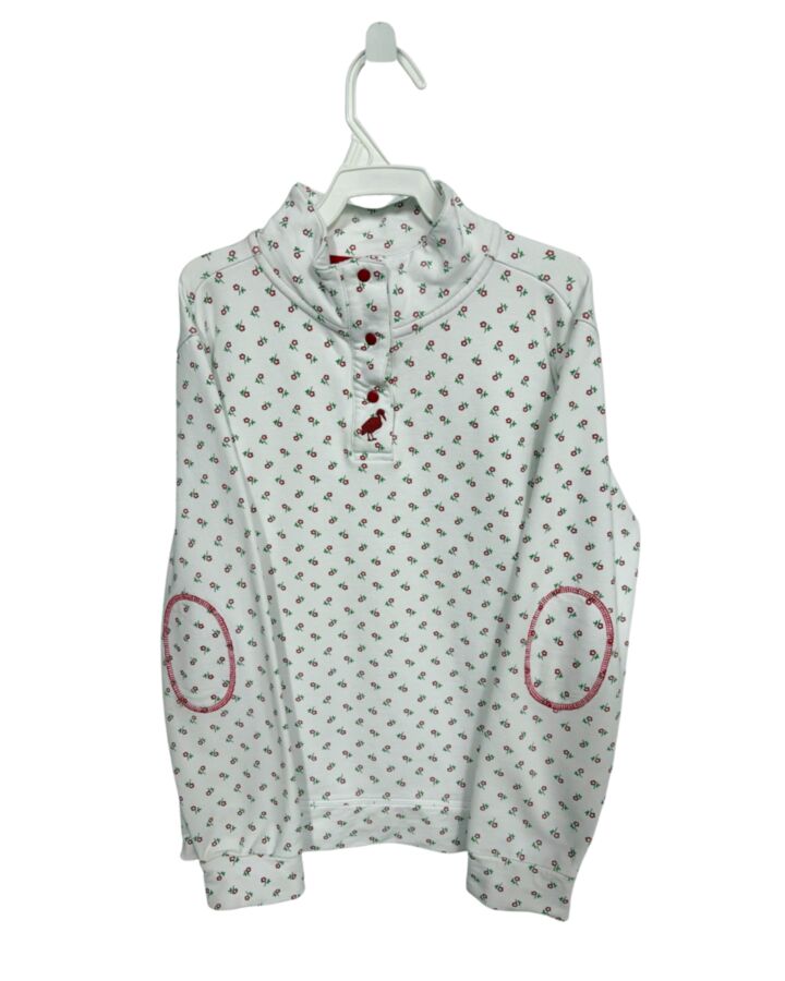 THE BEAUFORT BONNET COMPANY  RED  FLORAL  PULLOVER