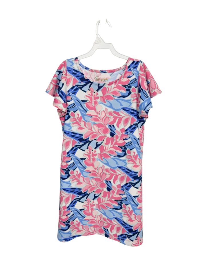 LILLY PULITZER  PINK   PRINTED DESIGN KNIT DRESS