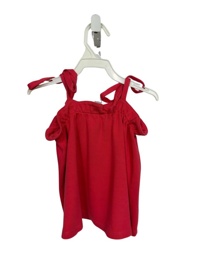 THE BEAUFORT BONNET COMPANY  RED    SLEEVELESS SHIRT