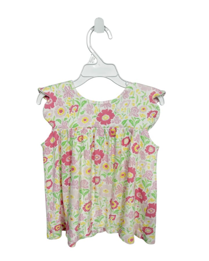 BELLA BLISS  PINK  FLORAL  SLEEVELESS SHIRT