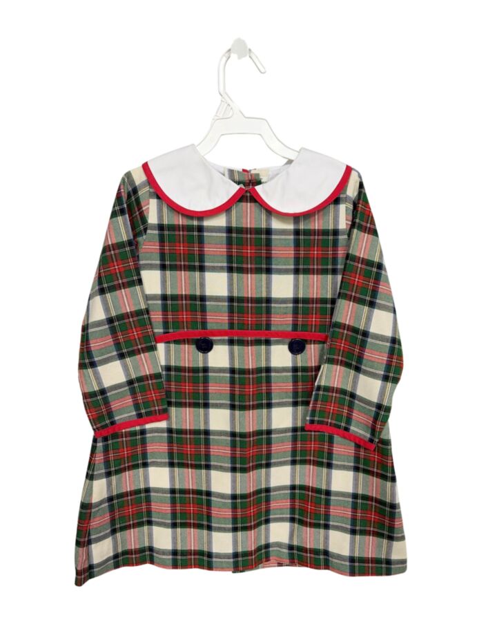 THE BEAUFORT BONNET COMPANY  RED  PLAID  DRESS