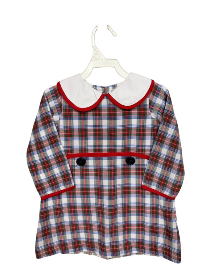 THE BEAUFORT BONNET COMPANY  RED  PLAID  DRESS