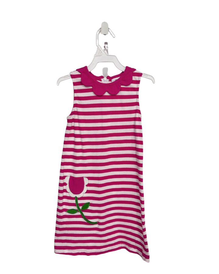 FLORENCE EISEMAN  PINK  STRIPED  DRESS