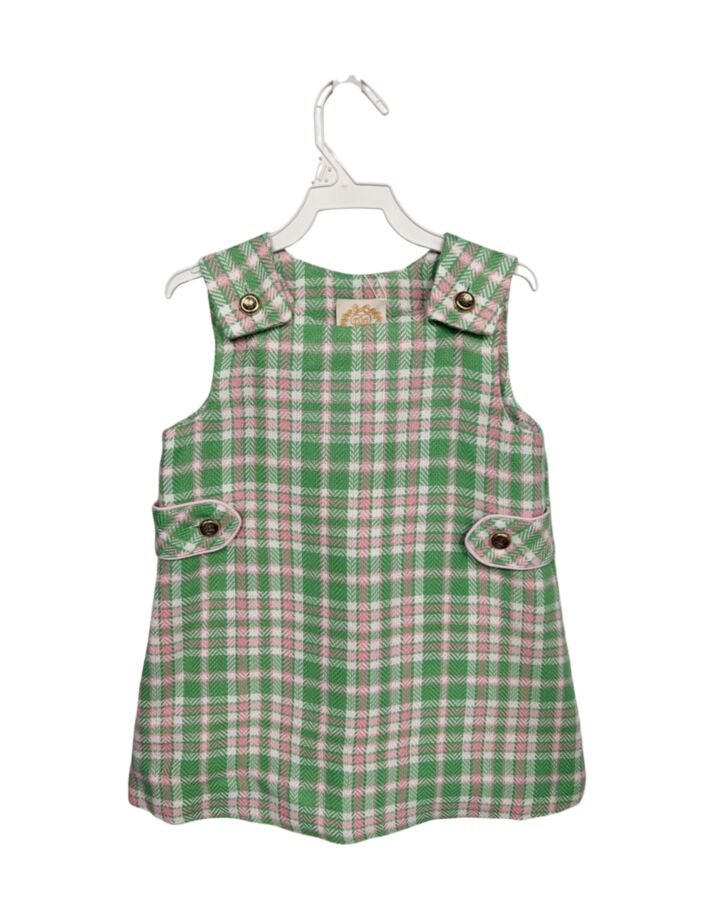 THE BEAUFORT BONNET COMPANY  GREEN  PLAID  DRESS
