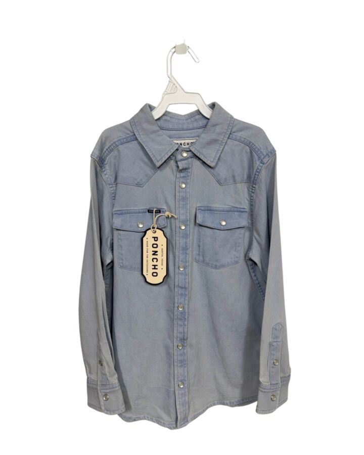 PONCHO  CHAMBRAY    DRESS SHIRT