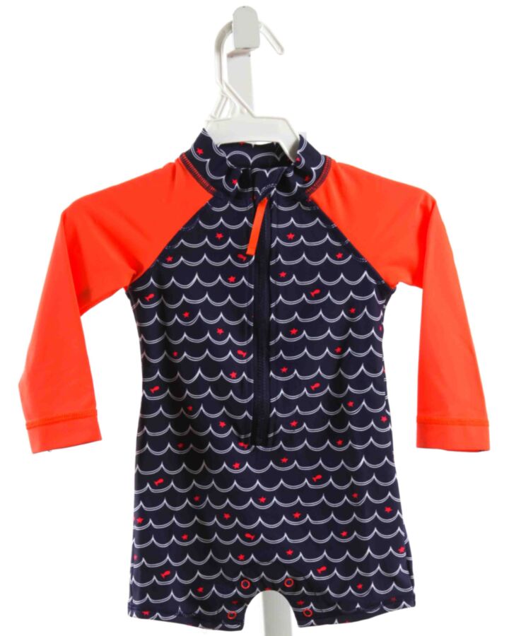 EGG  NAVY  1-PIECE SWIMSUIT