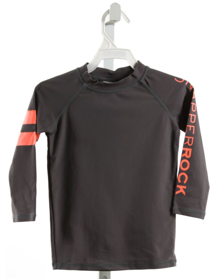 SNAPPER ROCK  GRAY  RASH GUARD