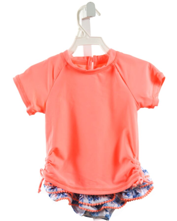 SNAPPER ROCK  HOT PINK  2-PIECE SWIMSUIT