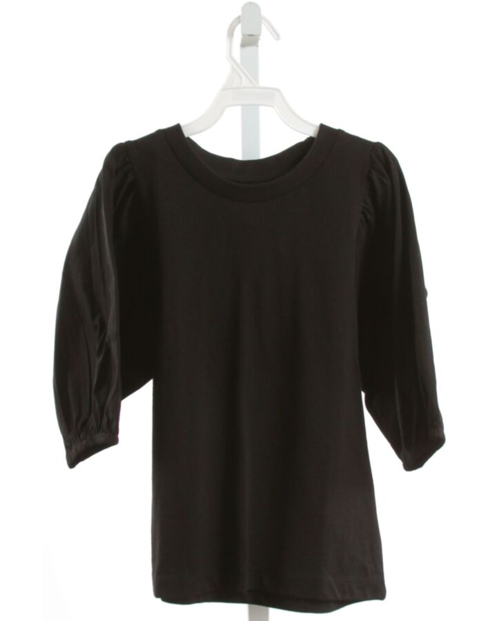 DL1961  BLACK  KNIT LS SHIRT