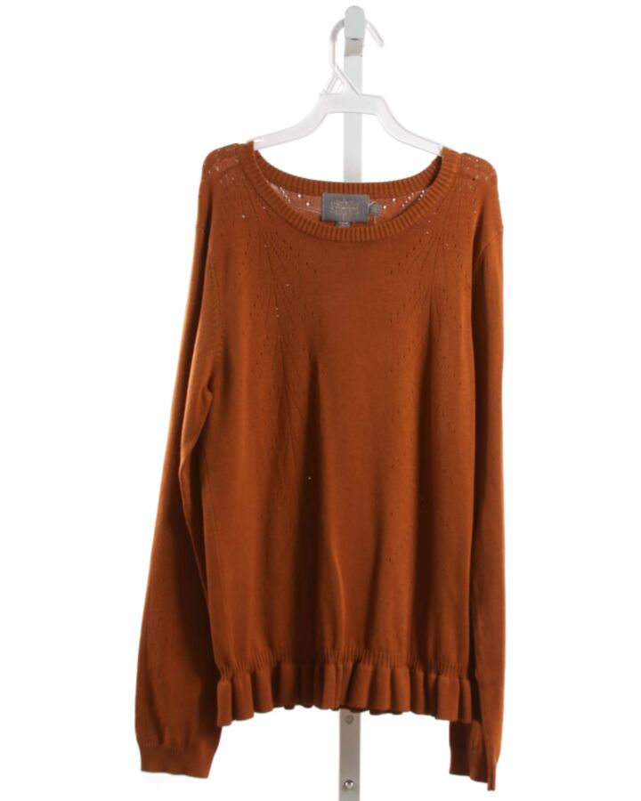 CREAMIE  BROWN  PULLOVER