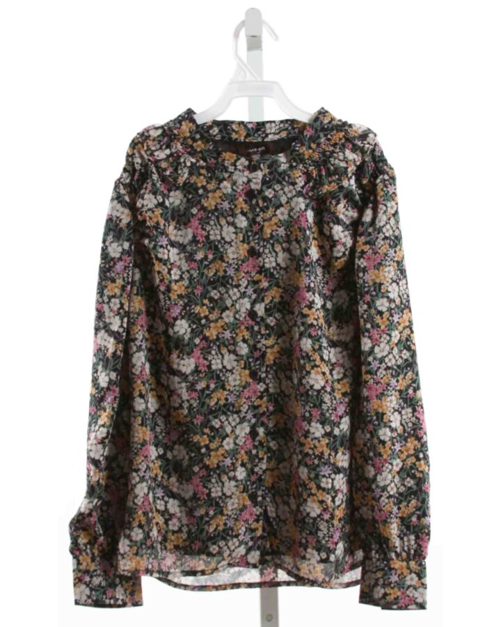 IMOGA  MULTI-COLOR  FLORAL  DRESS SHIRT