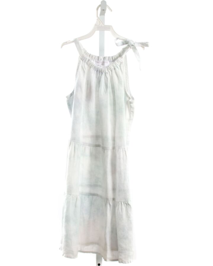 BELLA DAHL  LT BLUE LINEN  DRESS