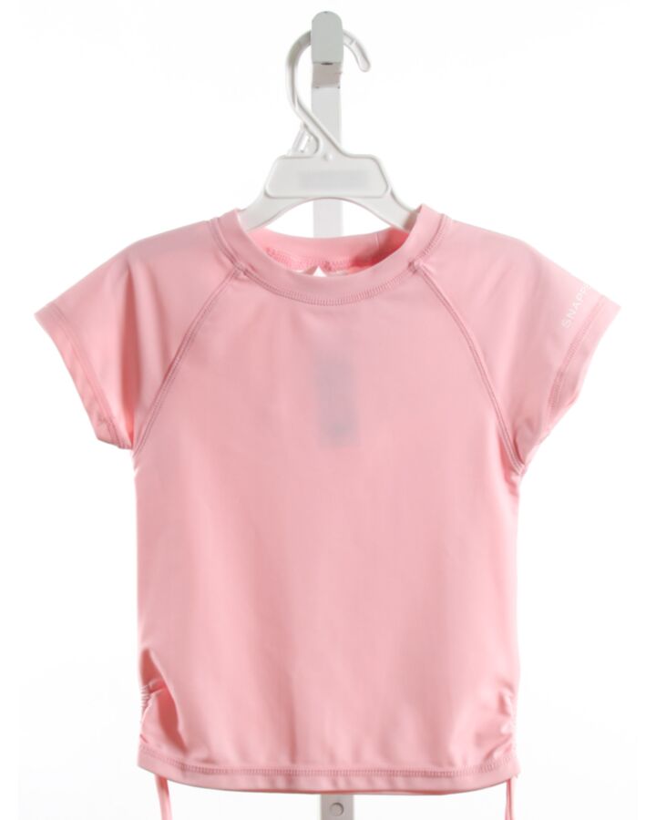 SNAPPER ROCK  PINK  RASH GUARD