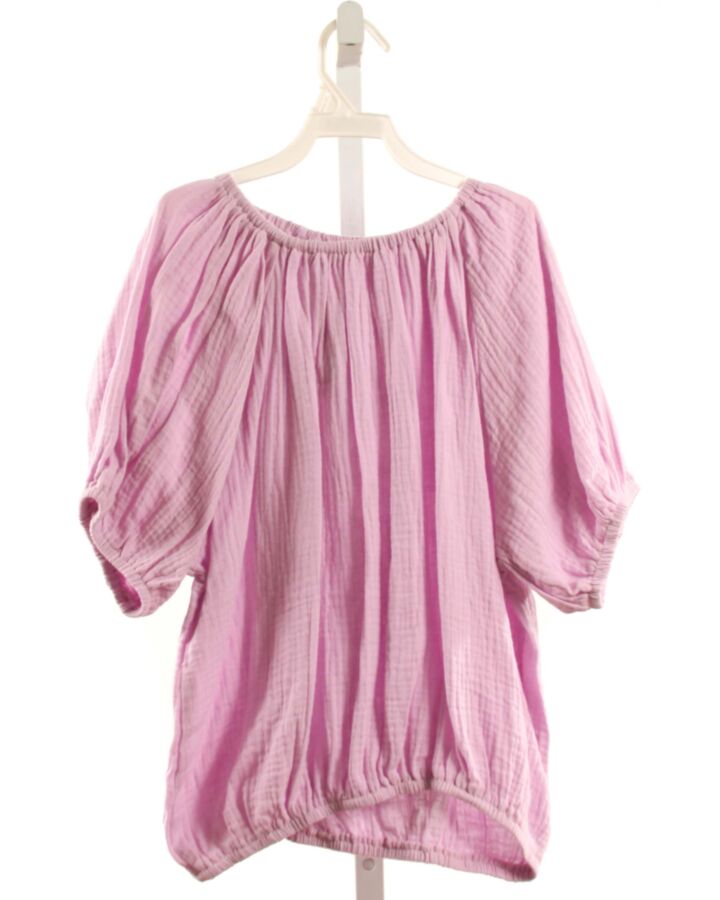 PLEAT.  LAVENDER  SHIRT-LS