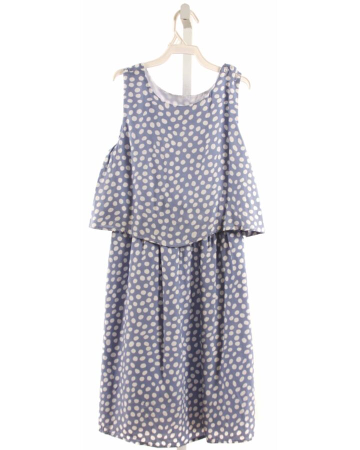 MAGGIE BREEN  BLUE  POLKA DOT  DRESS