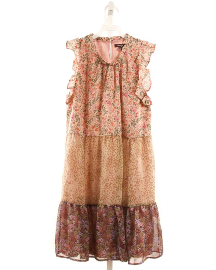 IMOGA  BROWN  FLORAL  DRESS