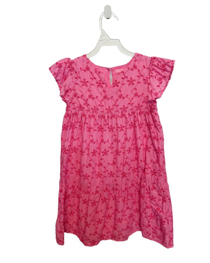 BISBY BY LITTLE ENGLISH  PINK EYELET   DRESS