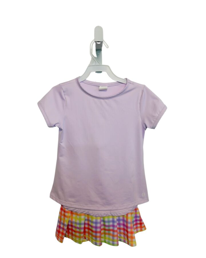 SET BY LULLABY SET  PURPLE  PLAID  2-PIECE DRESSY OUTFIT