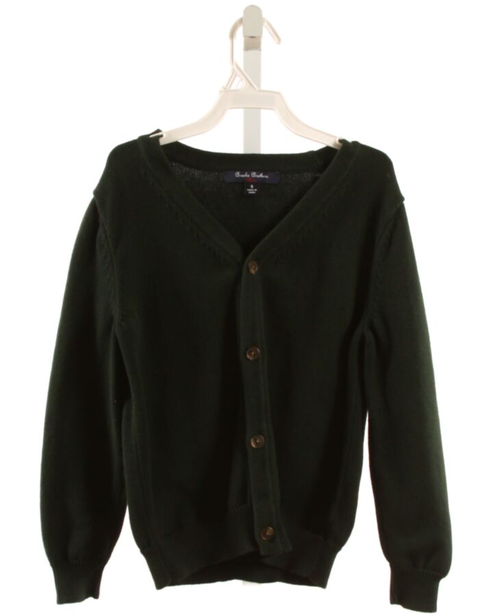 BROOKS BROTHERS  GREEN    CARDIGAN