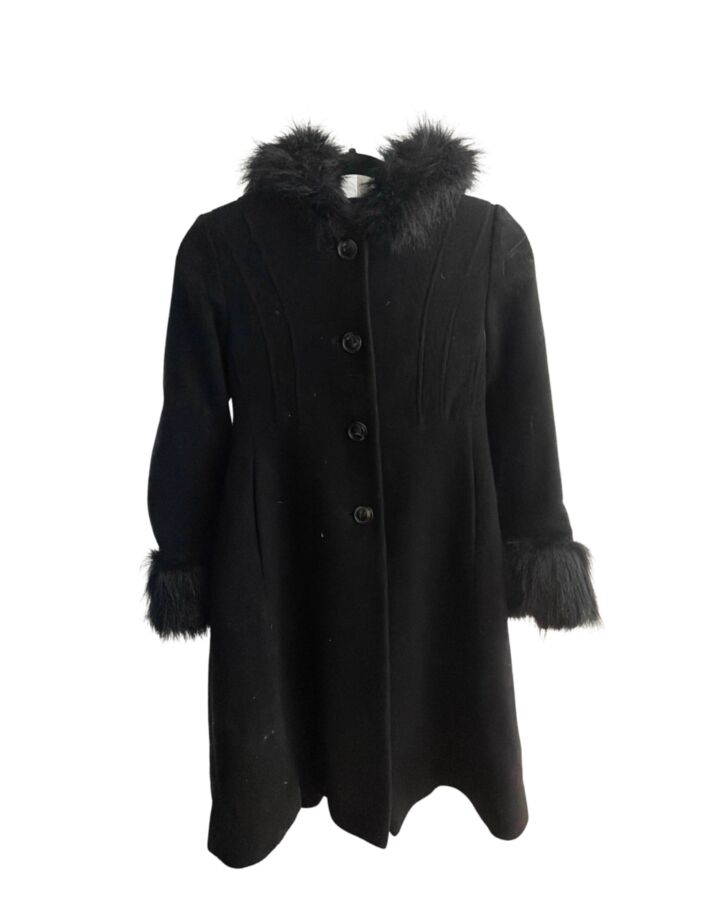 ROTHSCHILD  BLACK WOOL   DRESSY OUTERWEAR