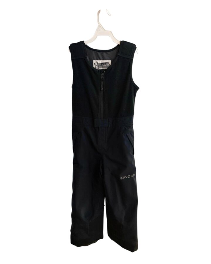 SPYDER  BLACK    SNOWSUIT