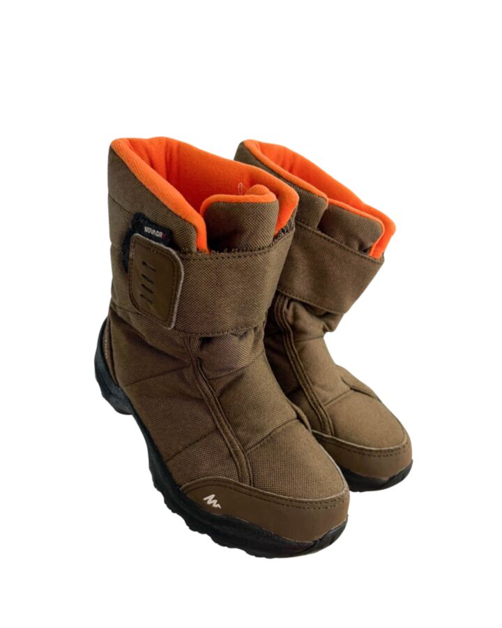 QUECHUA BROWN BOOTS  *EUC SIZE TODDLER 12.5