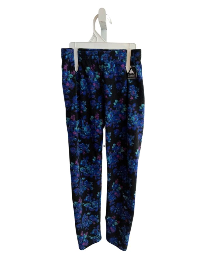 BURTON  BLUE FLEECE FLORAL  PANTS