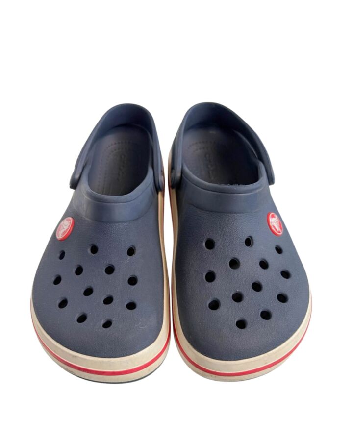 CROCS BLUE SHOES *EUC SIZE TODDLER 13