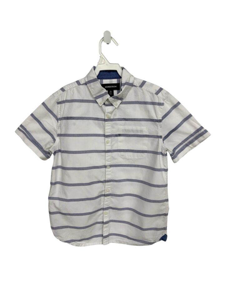 NORDSTROM  BLUE  STRIPED  DRESS SHIRT