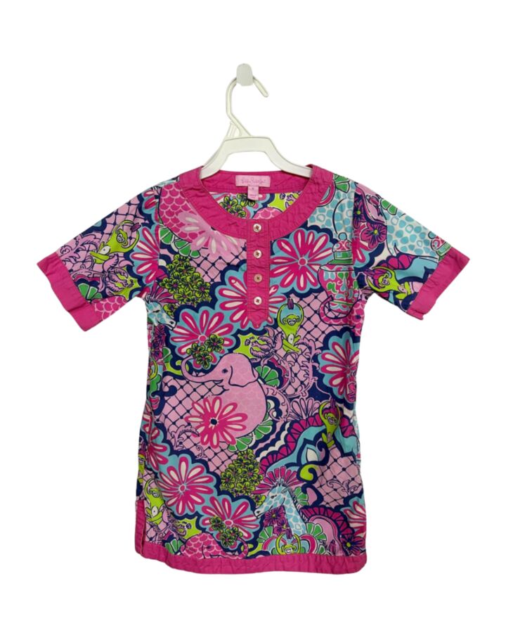 LILLY PULITZER  HOT PINK    COVER UP