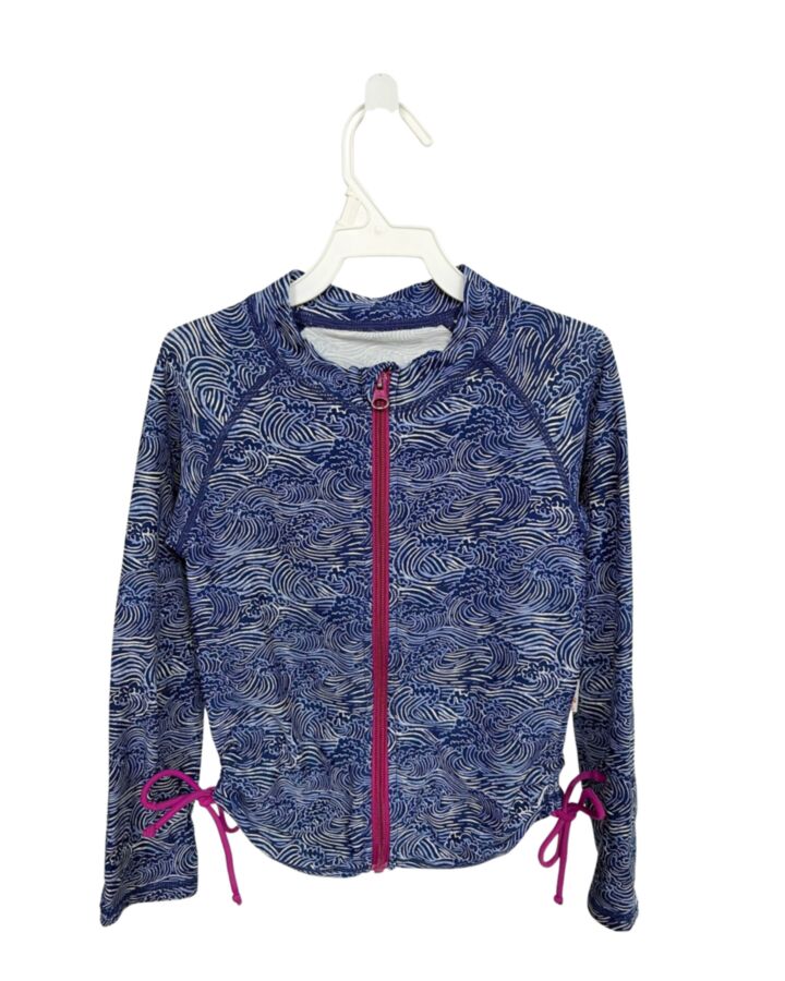 SWIMZIP BLUE PRINTED DESIGN RASH GUARD