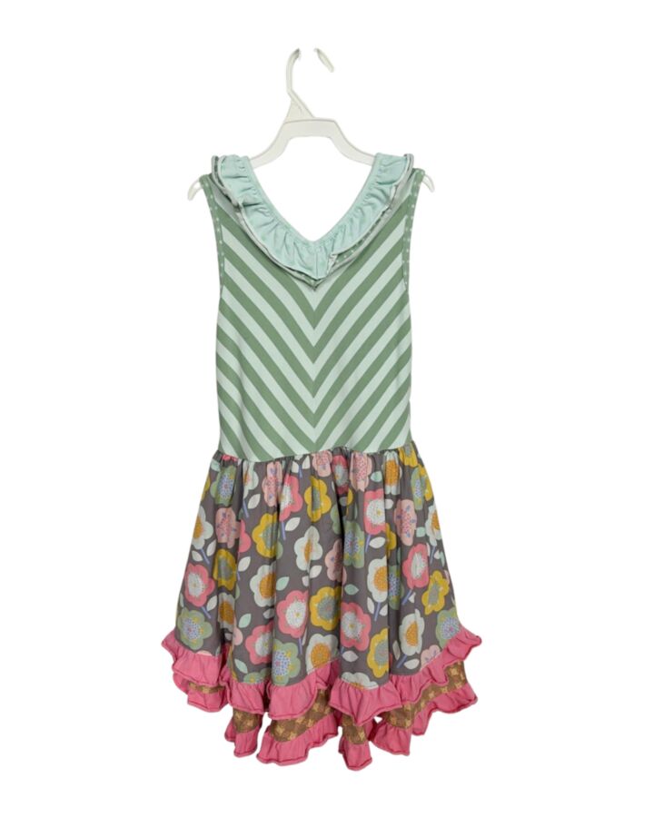 MATILDA JANE  GREEN  FLORAL  KNIT DRESS