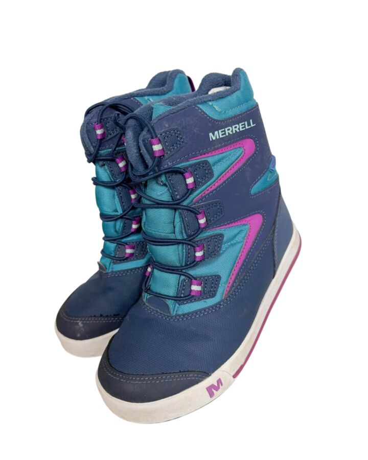 MERREL BLUE BOOTS *EUC SIZE TODDLER 13