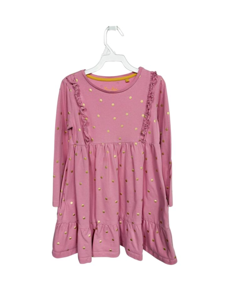 MINI BODEN  PINK  POLKA DOT  KNIT DRESS