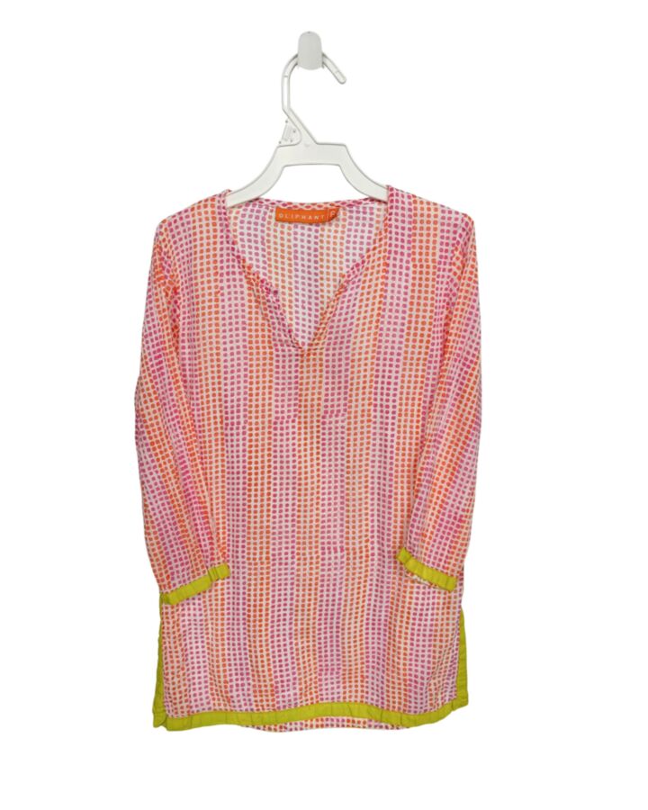 OLIPHANT  ORANGE   PRINTED DESIGN COVER UP