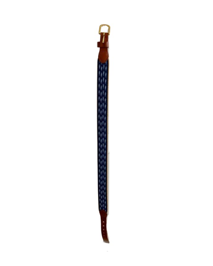 LEATHER MAN LTD BLUE BELT