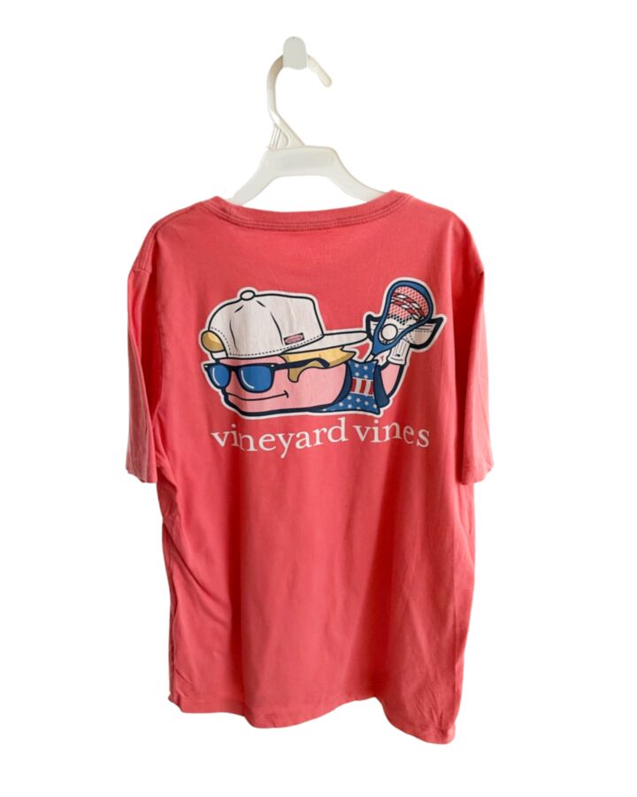 VINEYARD VINES  PINK   PRINTED DESIGN T-SHIRT
