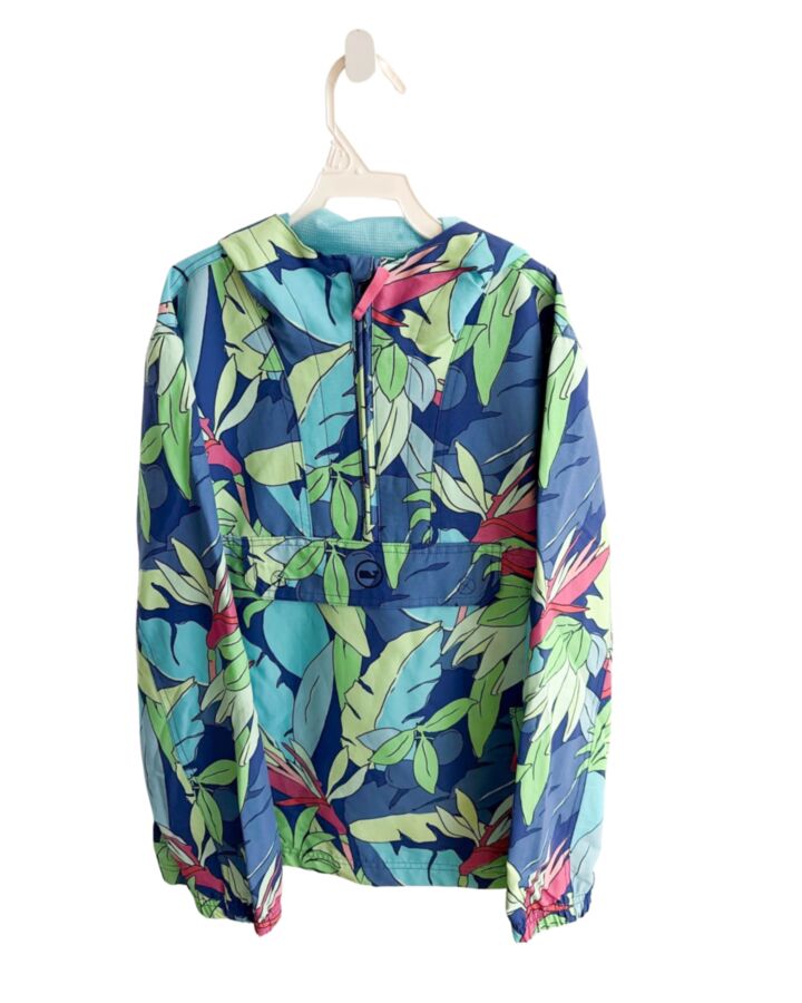VINEYARD VINES BLUE FLORAL PULLOVER