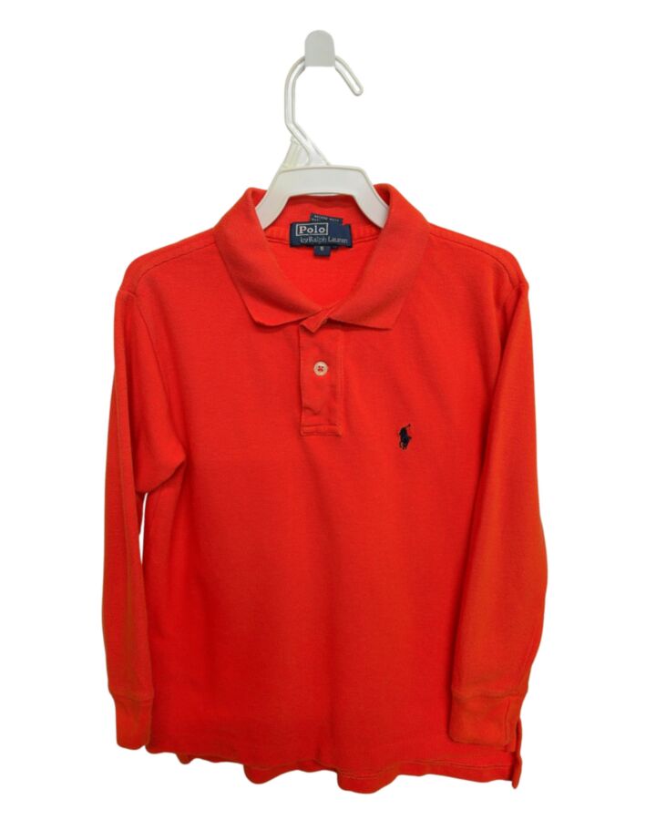 POLO BY RALPH LAUREN  ORANGE    DRESS SHIRT