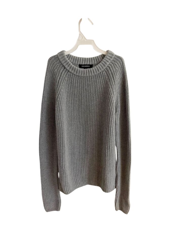 525 AMERICA  GRAY    SWEATER