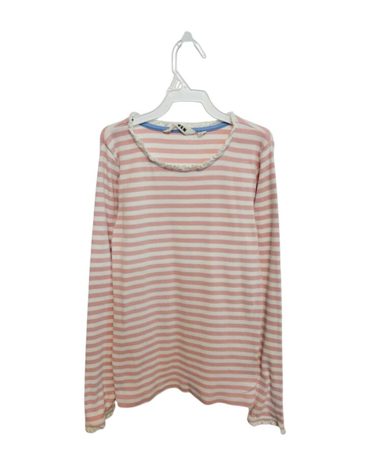 MINI BODEN  PINK  STRIPED  KNIT LS SHIRT