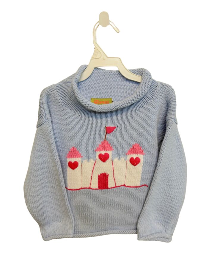 CLAVER  BLUE    SWEATER