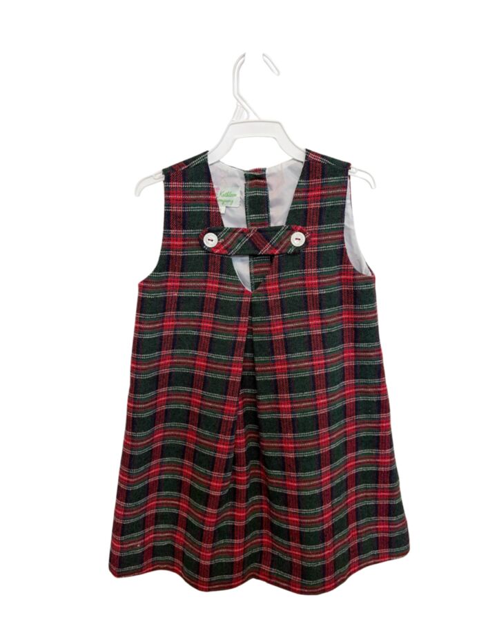 ALICE KATHLEEN  RED FLANNEL PLAID  DRESS
