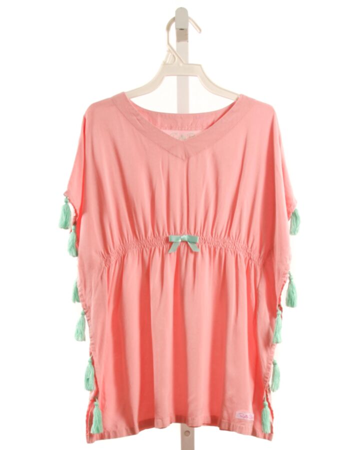 RUFFLE BUTTS  PINK  COVER UP
